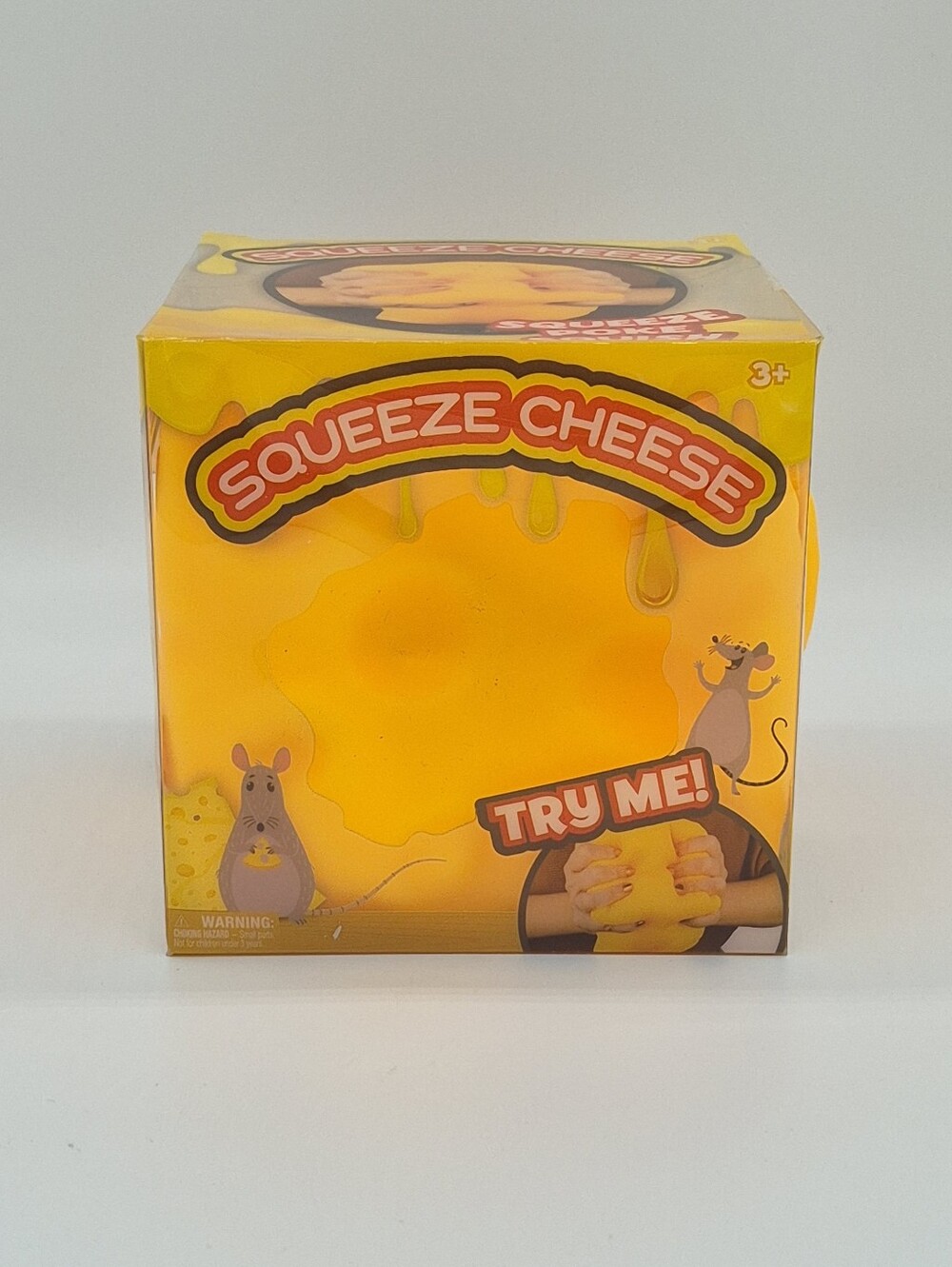 Sunny Days Squeeze Cheese Jumbo Squishy Sensory Fidget Toy NEW